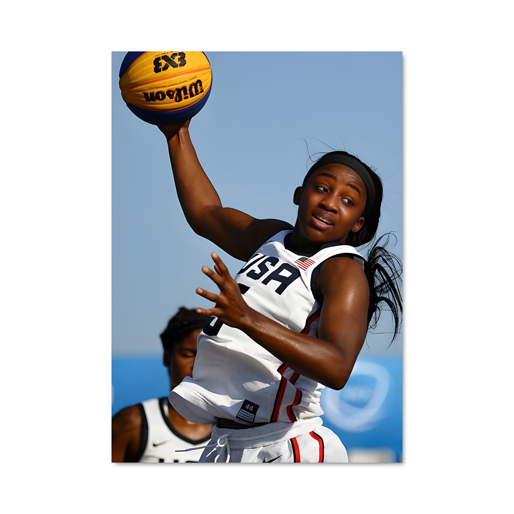 Poster Jackie young – affiche Basketball